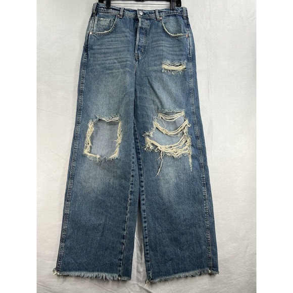 Free People Jeans New Free People Ollie Extreme Wide Leg Jeans